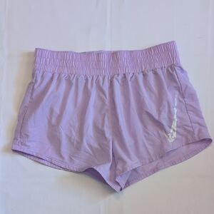Nike Lavender Athletic Shorts Dri Fit